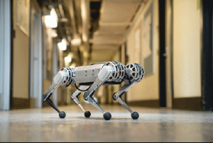 공중제비를하는 최초의 네발 로봇, 미니치타